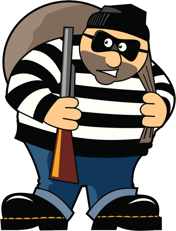 Thief robber Transparent PNG Image