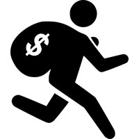 Thief robber PNG