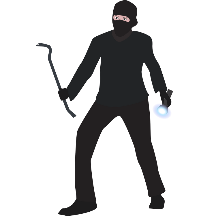 Thief robber Transparent PNG Image