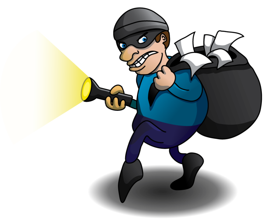 Thief robber Transparent PNG Image