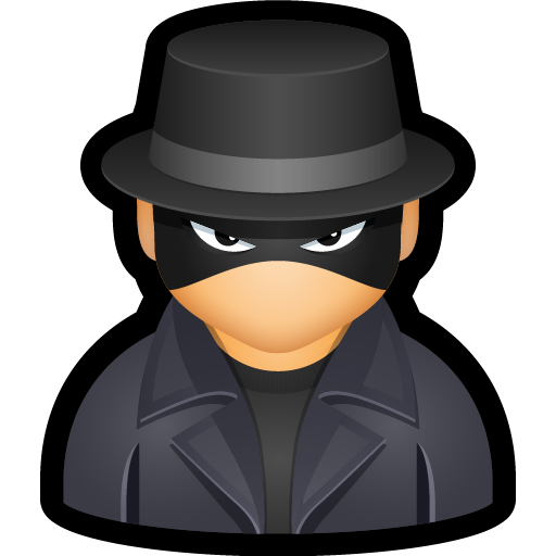 Thief robber Transparent PNG Image