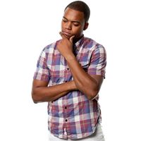 Thinking man PNG