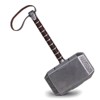 Theatrical America Gray Mjolnir Hammer Thor Property PNG Image