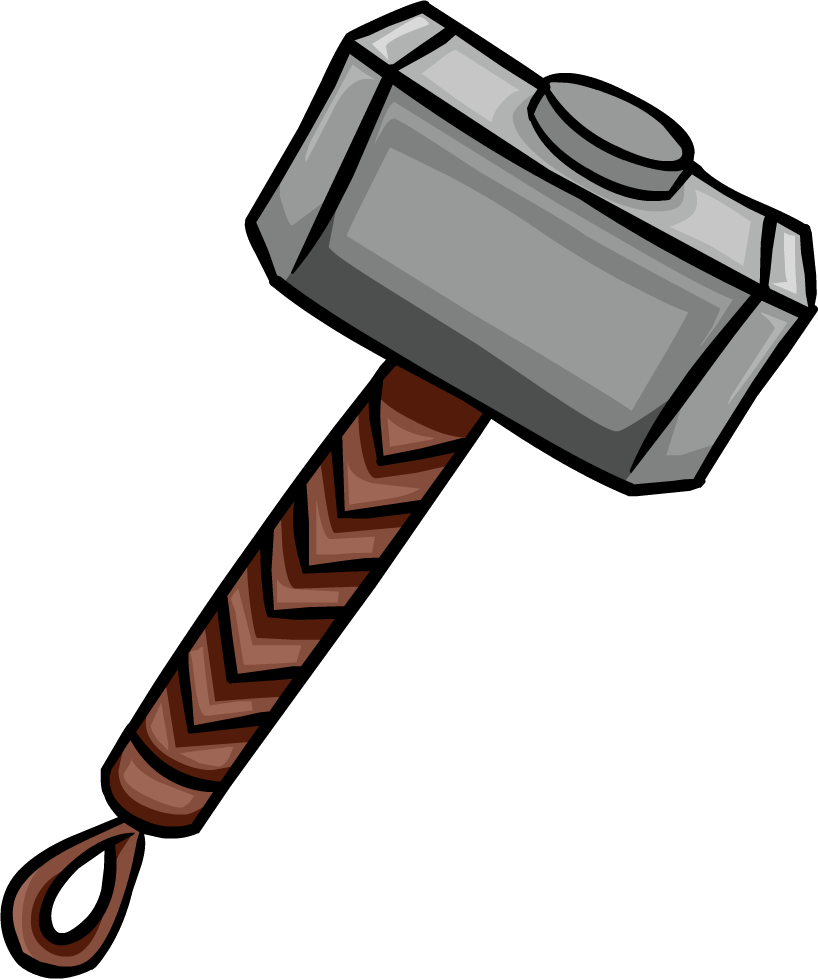 Mjolnir Line Hammer Thor Free Download PNG HQ PNG Image