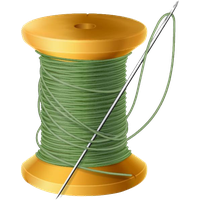 Thread and needle PNG