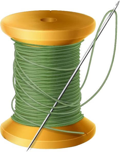 Thread and needle Transparent PNG Image