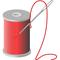 Thread and needle PNG