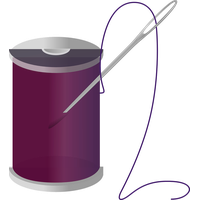 Thread and needle PNG