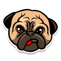 Pug Life Picture PNG Image