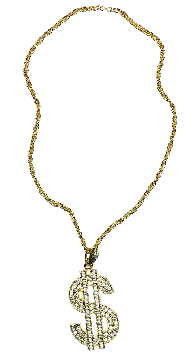 Thug Life Gold Chain File PNG Image