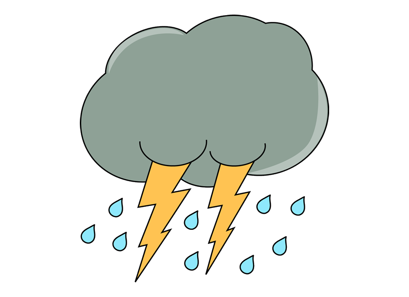 Thunder Transparent PNG Image