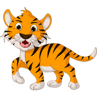 Tiger Black Cartoon Illustration Panther Free Clipart HQ Transparent HQ ...