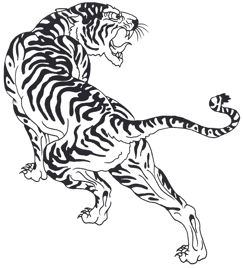Tiger Tattoos Picture PNG Image