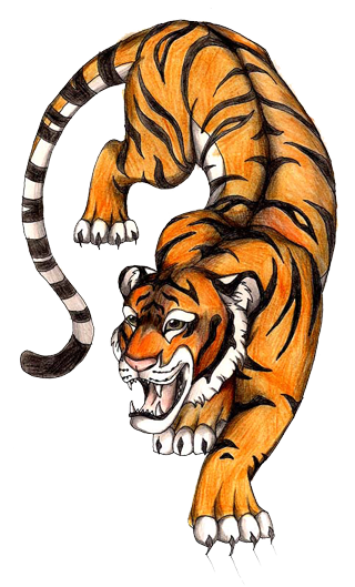 Tiger Tattoos Transparent PNG Image