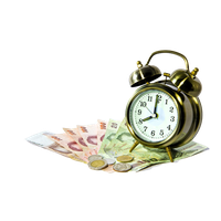 Money Alarm Clock Is Time Free Download Image PNG