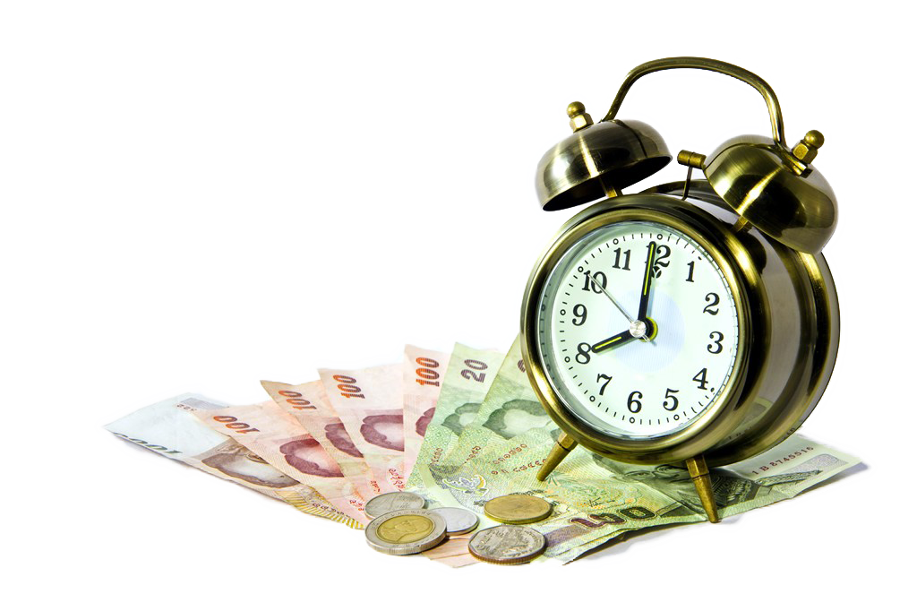 Money Alarm Clock Is Time Free Download Image PNG Image