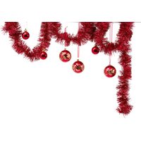 Christmas tinsel Transparent PNG Image