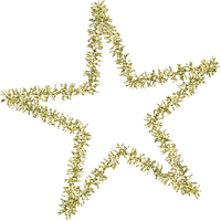 Christmas tinsel Transparent PNG Image