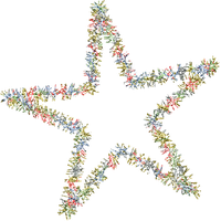 Christmas tinsel Transparent PNG Image