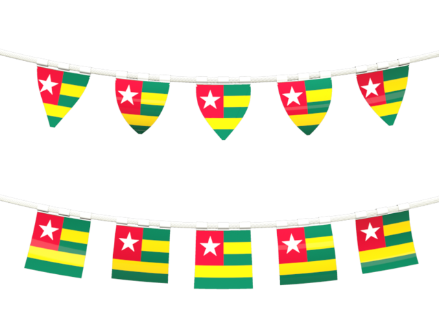 Togo Flag Transparent PNG Image