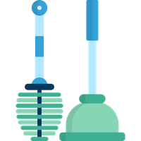 Toilet brush Transparent PNG Image