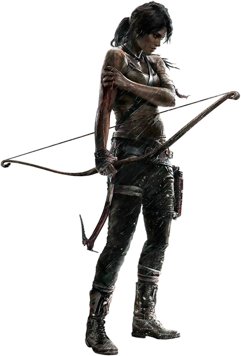 The Material Of Rise Figurine Tomb Raider PNG Image