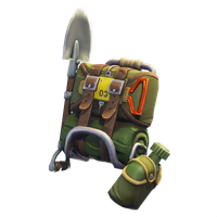 Battle Royale Backpack Toy Fortnite Free HQ Image PNG Image