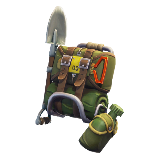 Battle Royale Backpack Toy Fortnite Free HQ Image PNG Image
