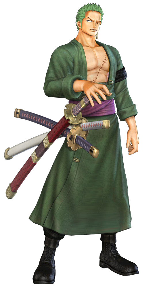 One Toy Warriors Character Fictional Roronoa Zoro PNG Image