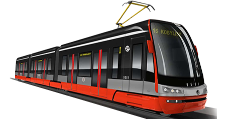 Tram Transparent PNG Image