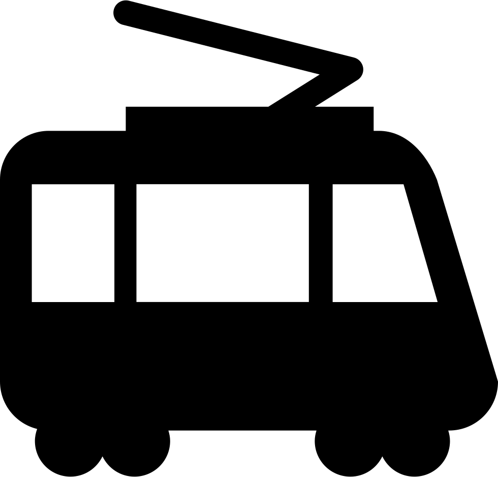 Tram Transparent PNG Image