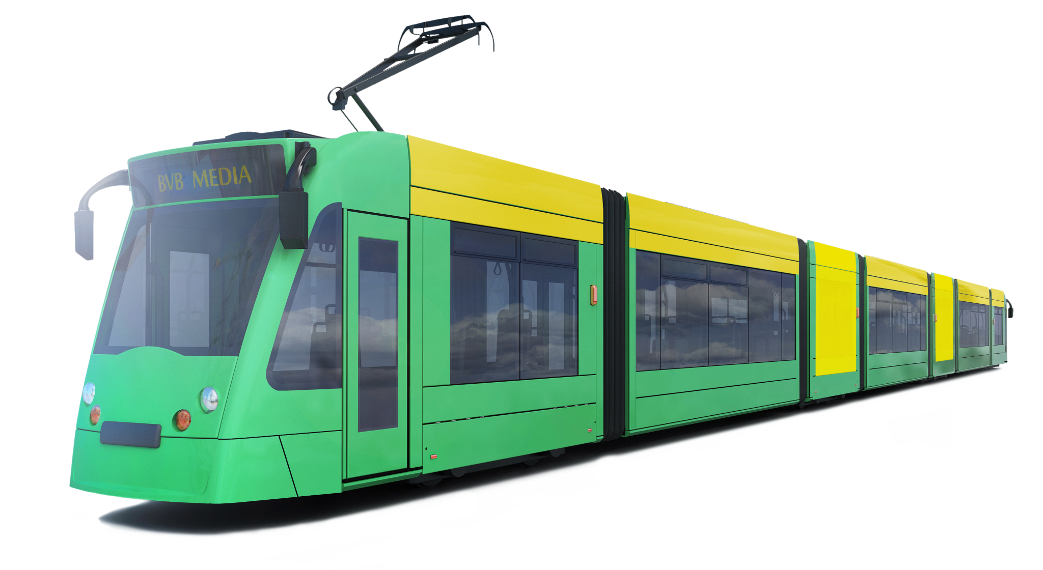 Tram Transparent PNG Image