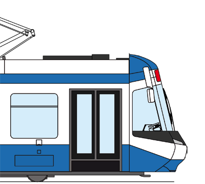 Tram Transparent PNG Image