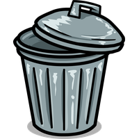 Simple Trash Can PNG Transparent Images Free Download