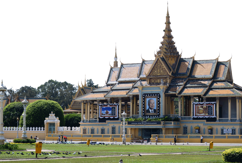 Building Sap Estate Palace Royal Phnom Tonlxe9 PNG Image