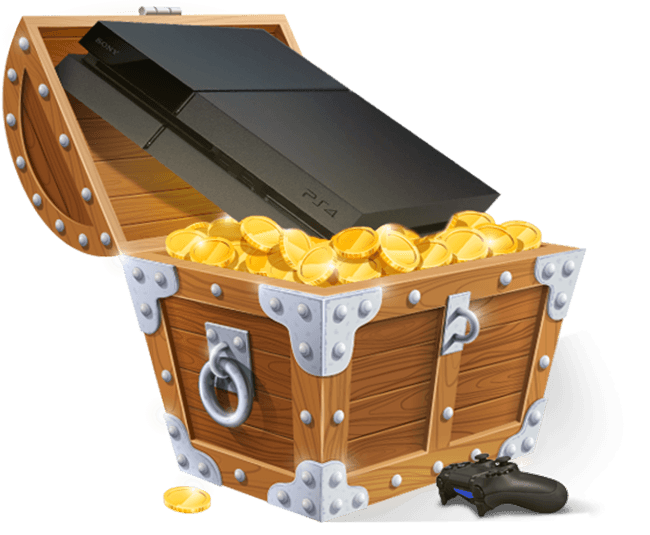 Treasure chest Transparent PNG Image