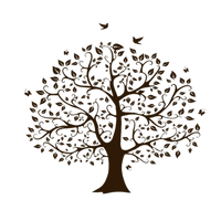 Silhouette Model Tree Sign Free Clipart HQ PNG Image