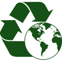 Recycle World Globe Map Download Free Image PNG Image