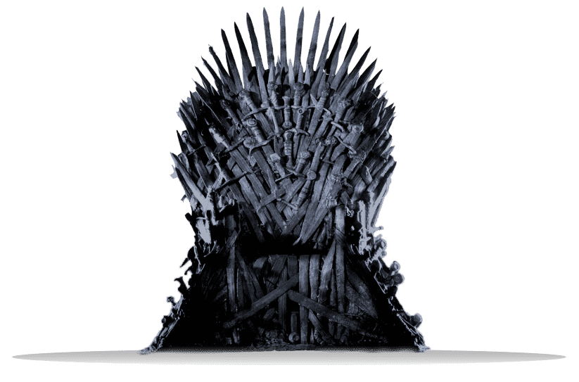 Throne And Thrones Of Tree Game Black PNG Image
