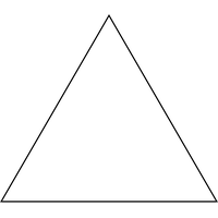Symbol Triangle Free HD Image PNG