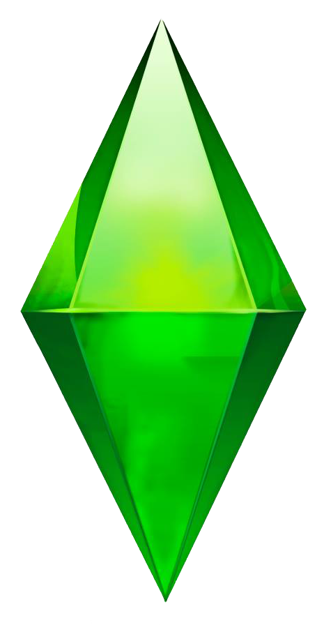 Sims Triangle Green Social Download HQ PNG PNG Image