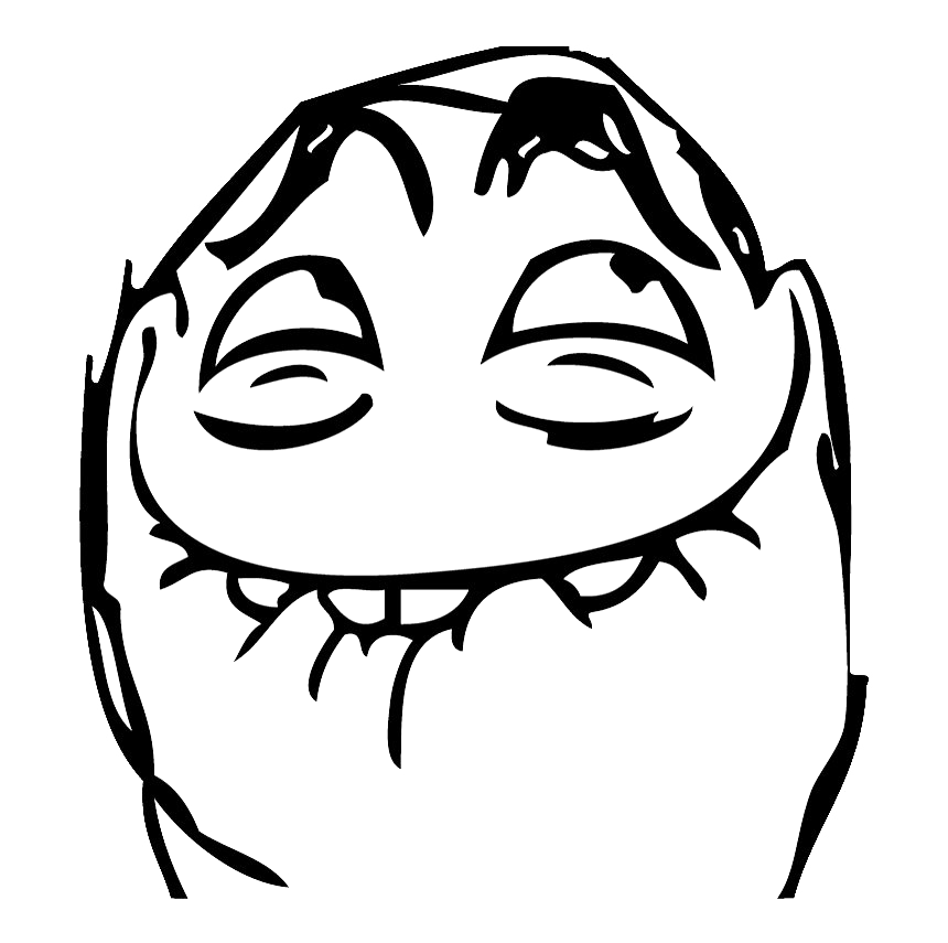 Trollface Man PNG Free Photo PNG Image