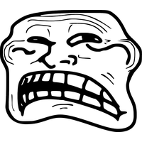Troll Face Thinking - Thinking Meme Face Png, Transparent Png is free  transparent png image. To explore more similar hd image on PN…