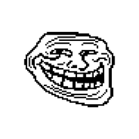 Trollface PNG transparent image download, size: 570x590px