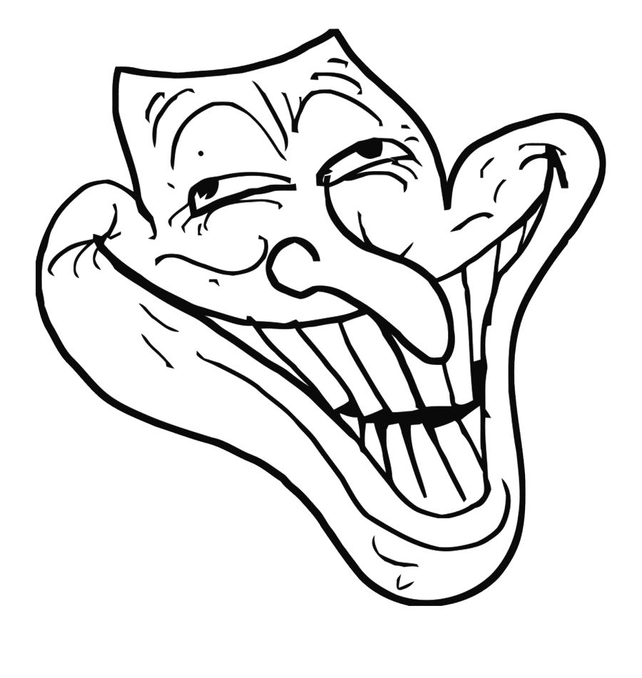 Trollface Free PNG HQ PNG Image