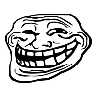 Free Png Download Mouth Closed Troll Face Png Images - Happy Meme Face Png, Transparent  Png, png download, transparent png image