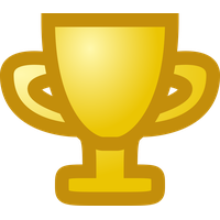 Golden Champion Cup Free Photo PNG Image