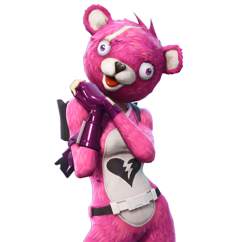 Pink Toy Royale Game Fortnite Stuffed Battle PNG Image