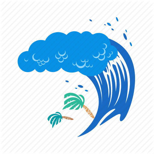 Tsunami Clipart PNG Image