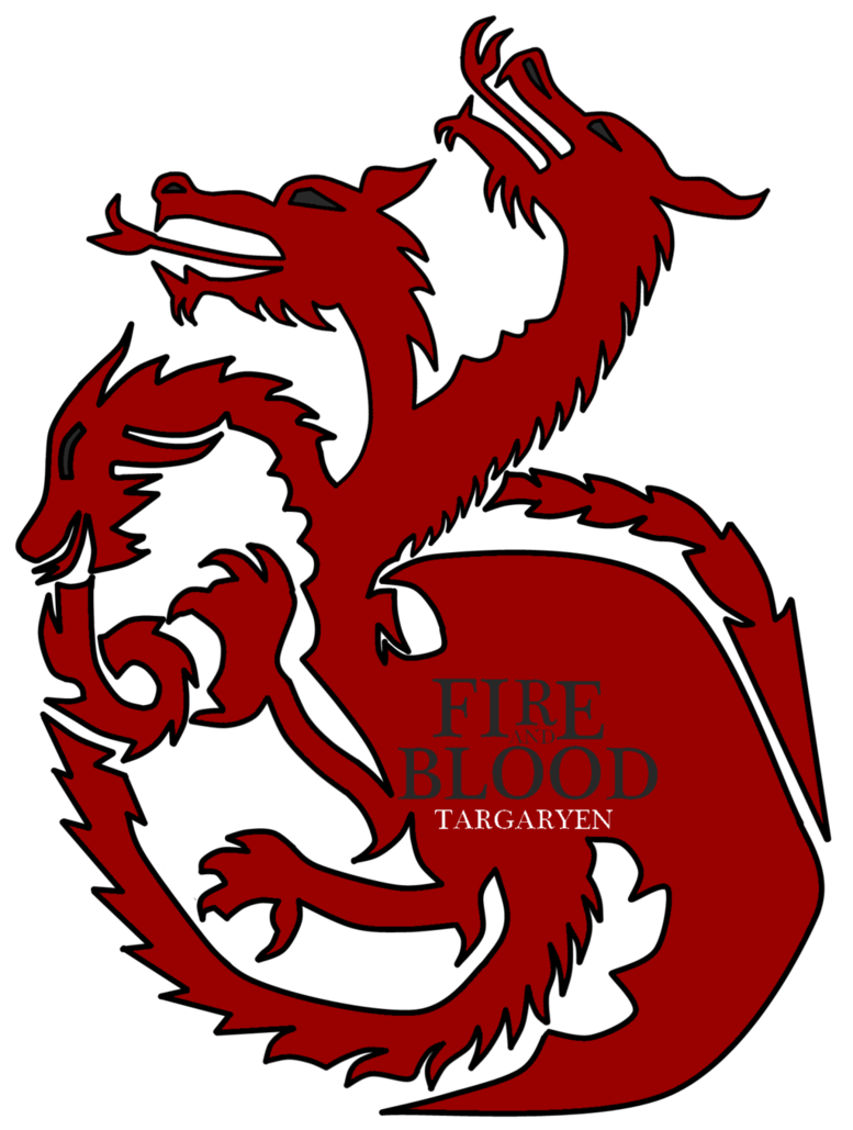 House Targaryen Transparent Background PNG Image
